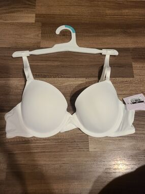 Auden White Padded Seamless T-Shirt Bra